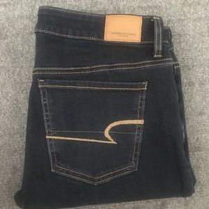 American Eagle Blue Jeggings.